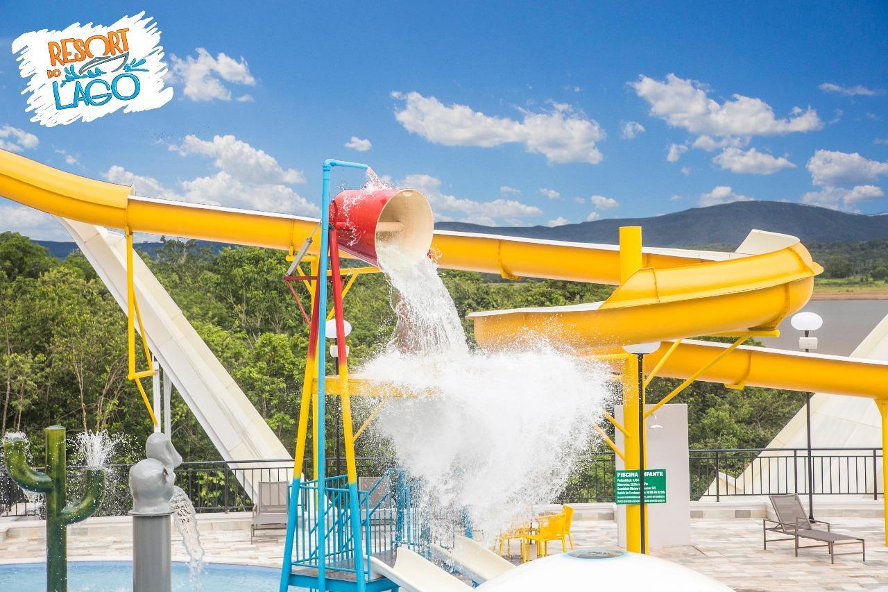Apto Resort Do Lago Ate 8 Pessoas - Valor Promocional Caldas Novas Exterior photo